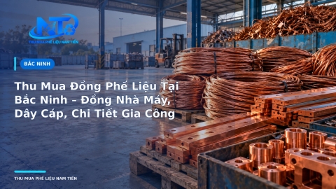 Thu Mua Đồng Phế Liệu Tại Bắc Ninh – Đồng Nhà Máy, Dây Cáp, Chi Tiết Gia Công